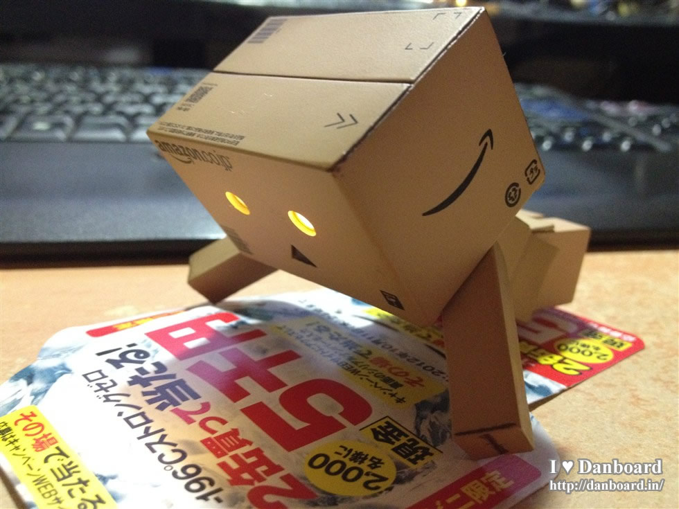 ダンボー、5千円に目が輝く